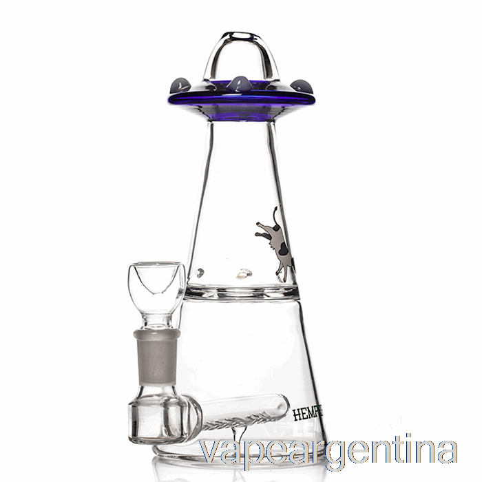 Cáñamo Ufo Vortex Bong Azul Vape Descartable